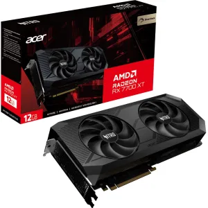 Видеокарта Acer Nitro Radeon RX 7700 XT OC · Radeon RX 7700 XT Видеокарта Acer Nitro Radeon RX 7700 XT OC · Radeon RX 7700 XT
